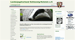 Desktop Screenshot of ljv-sh.de